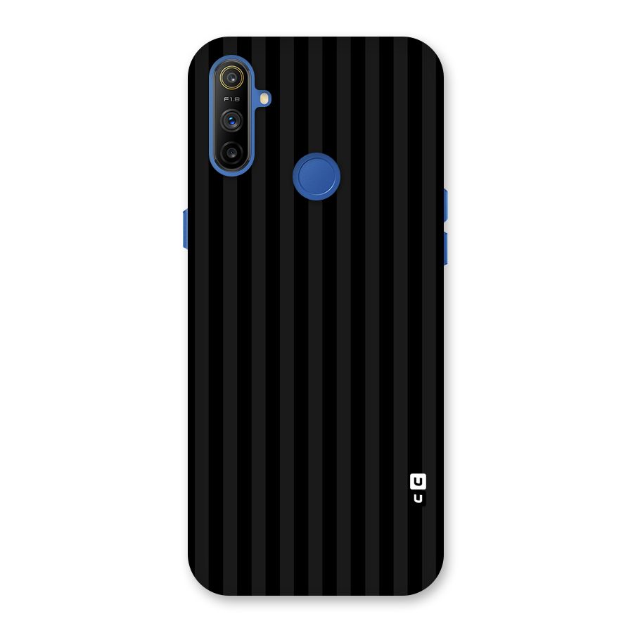 Pleasing Dark Stripes Back Case for Realme Narzo 10A