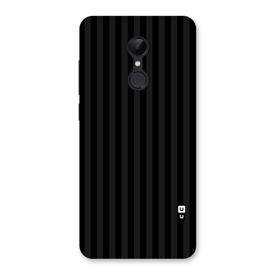 Pleasing Dark Stripes Back Case for Redmi 5
