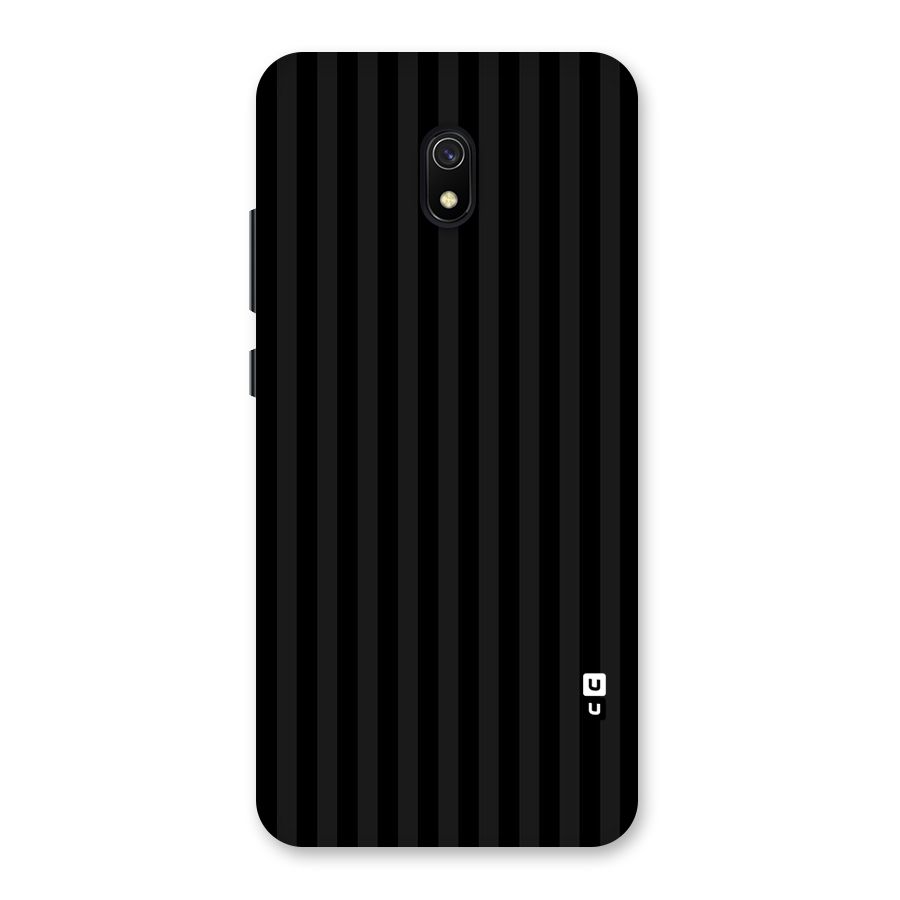 Pleasing Dark Stripes Back Case for Redmi 8A