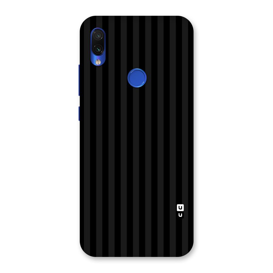 Pleasing Dark Stripes Back Case for Redmi Note 7S