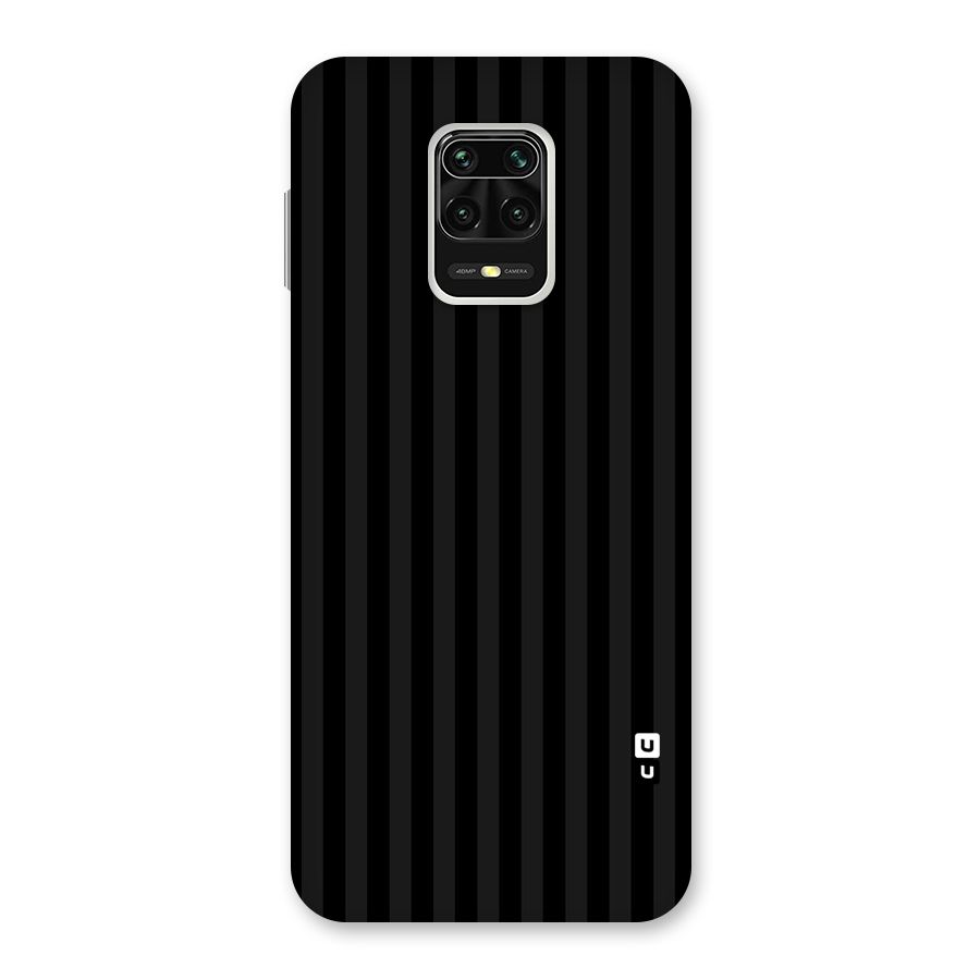 Pleasing Dark Stripes Back Case for Redmi Note 9 Pro