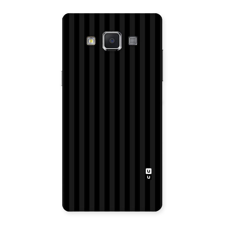 Pleasing Dark Stripes Back Case for Samsung Galaxy A5
