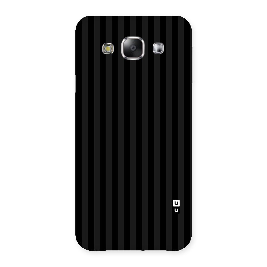 Pleasing Dark Stripes Back Case for Samsung Galaxy E5