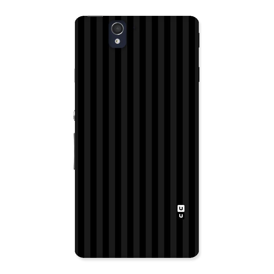 Pleasing Dark Stripes Back Case for Sony Xperia Z