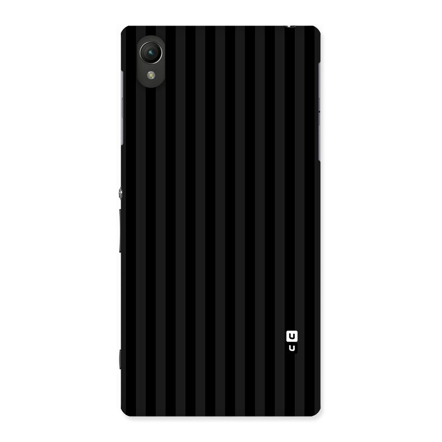 Pleasing Dark Stripes Back Case for Sony Xperia Z1