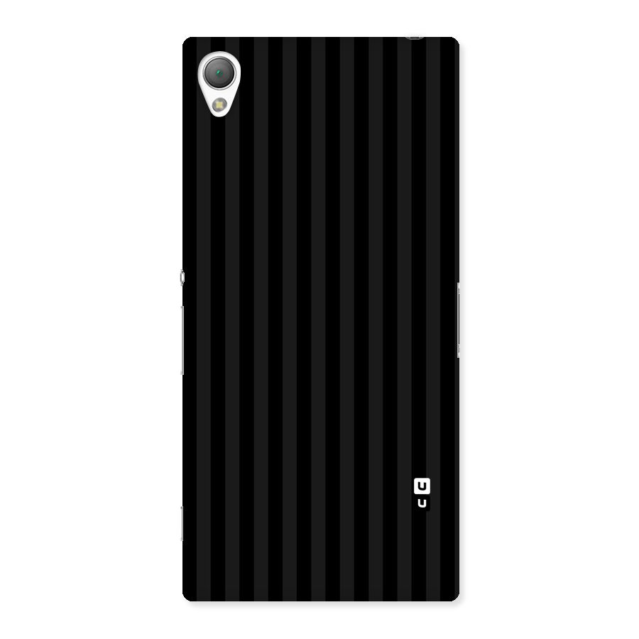Pleasing Dark Stripes Back Case for Sony Xperia Z3