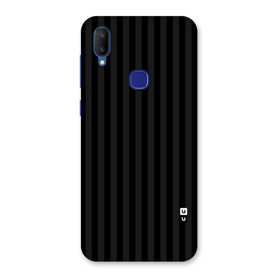 Pleasing Dark Stripes Back Case for Vivo V11