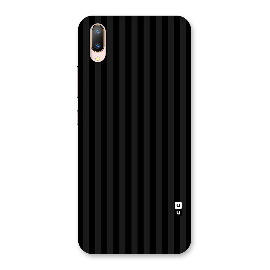 Pleasing Dark Stripes Back Case for Vivo V11 Pro