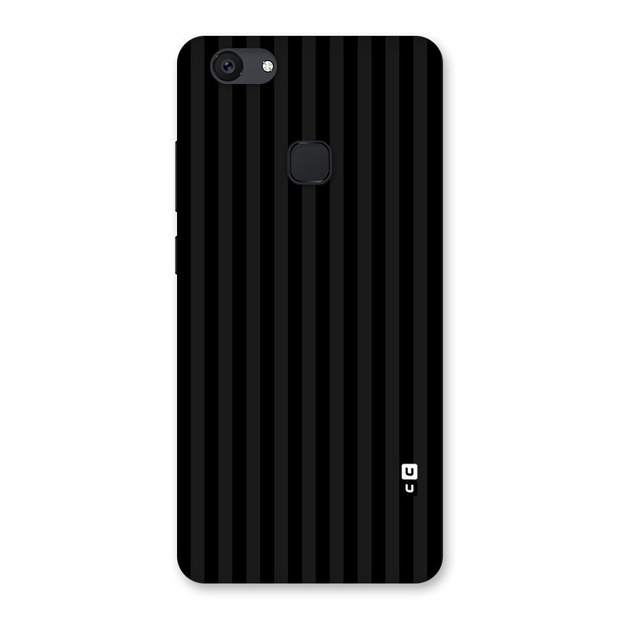 Pleasing Dark Stripes Back Case for Vivo V7 Plus