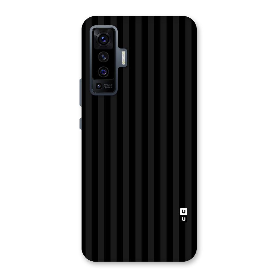Pleasing Dark Stripes Back Case for Vivo X50