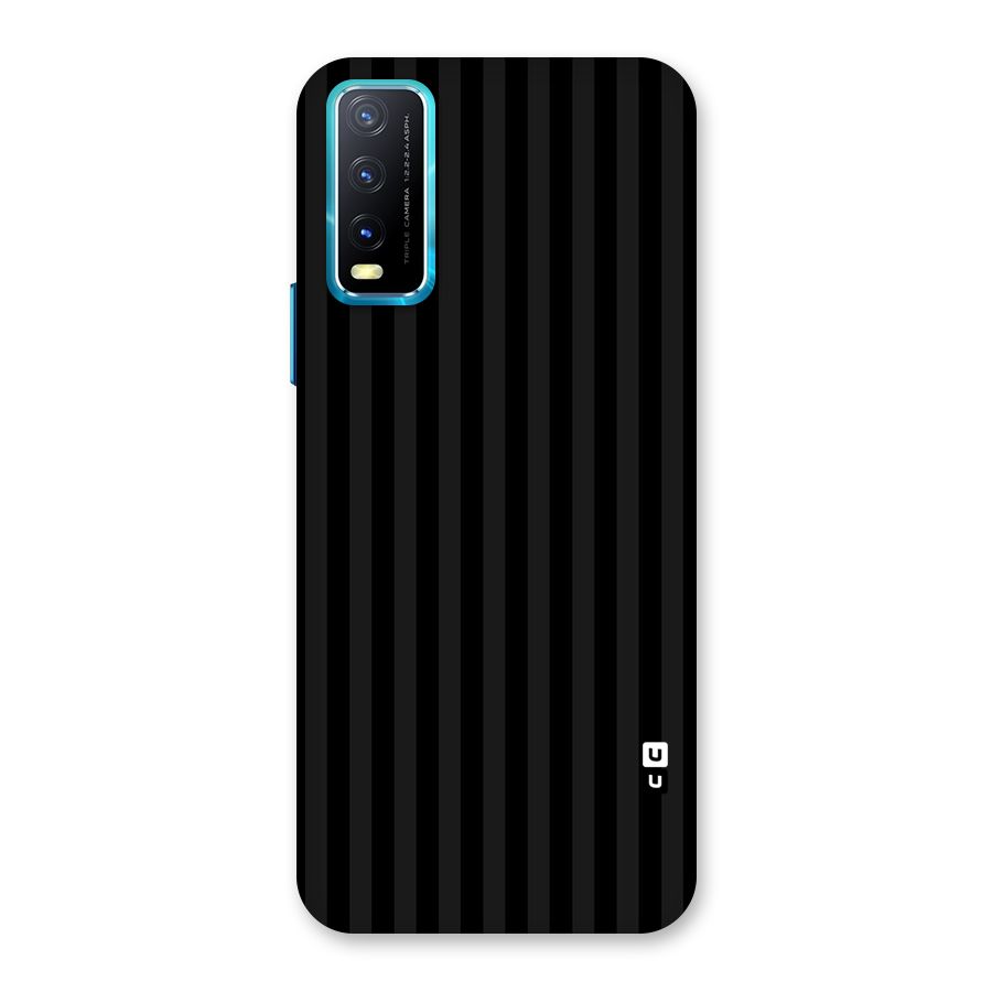 Pleasing Dark Stripes Back Case for Vivo Y20