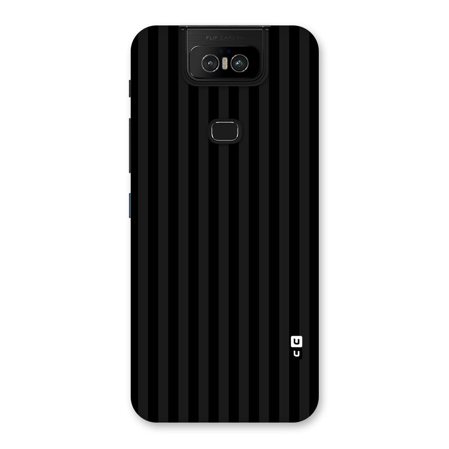 Pleasing Dark Stripes Back Case for Zenfone 6z