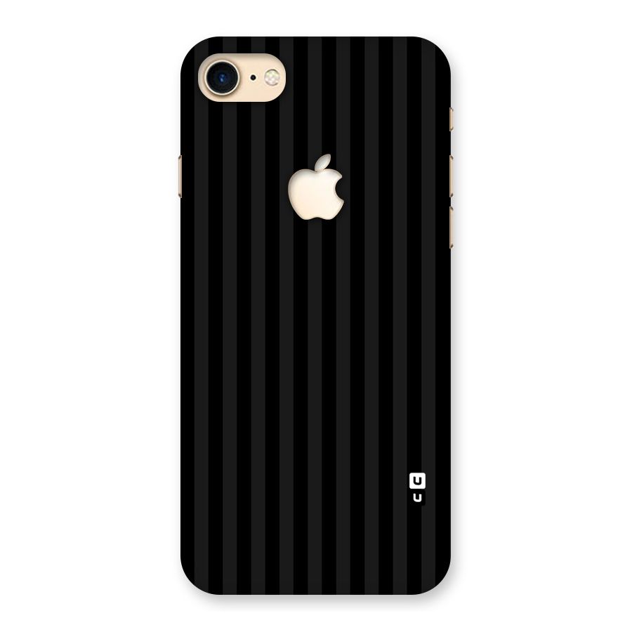 Pleasing Dark Stripes Back Case for iPhone 7 Apple Cut