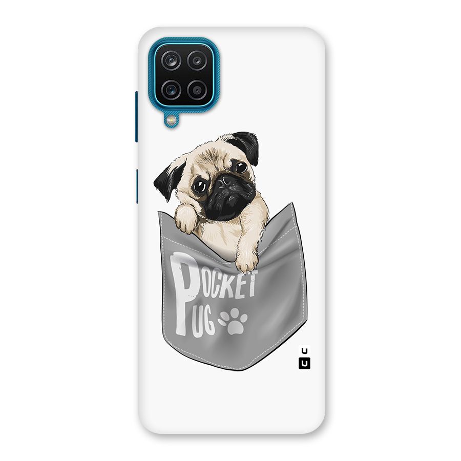 Pocket Pug Back Case for Galaxy M12
