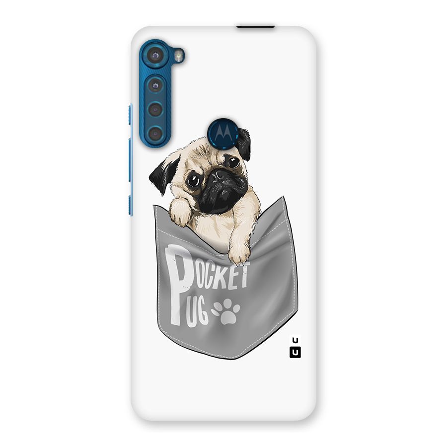 Pocket Pug Back Case for Motorola One Fusion Plus