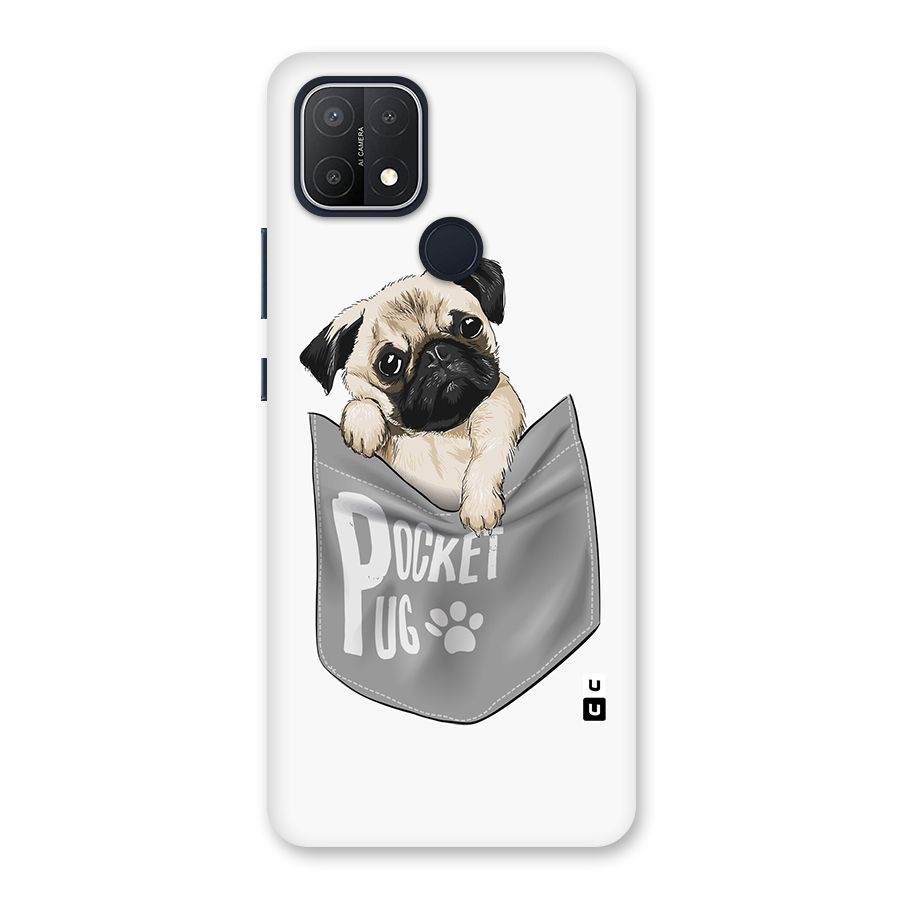 Pocket Pug Back Case for Oppo A15s