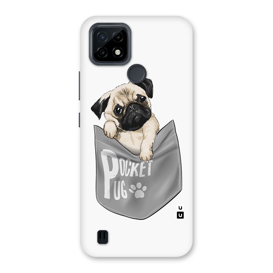 Pocket Pug Back Case for Realme C21
