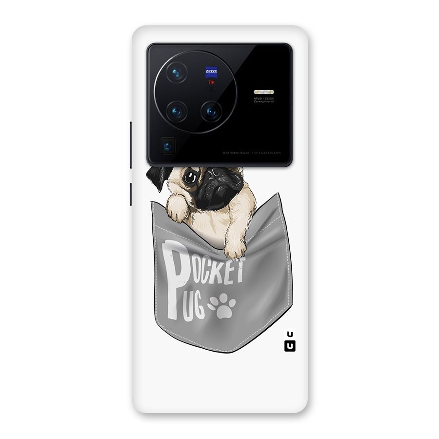 Pocket Pug Back Case for Vivo X80 Pro