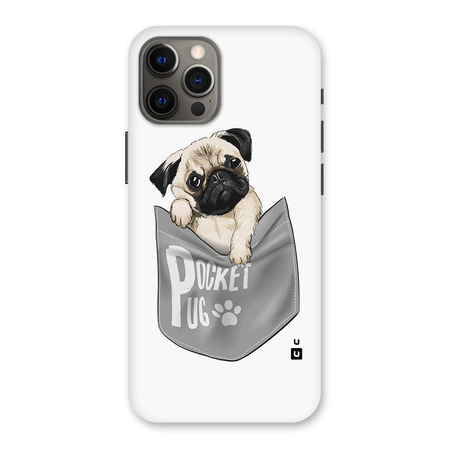 Pocket Pug Back Case for iPhone 12 Pro Max