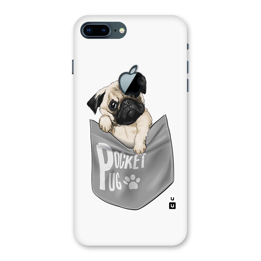 Pocket Pug Back Case for iPhone 7 Plus Apple Cut