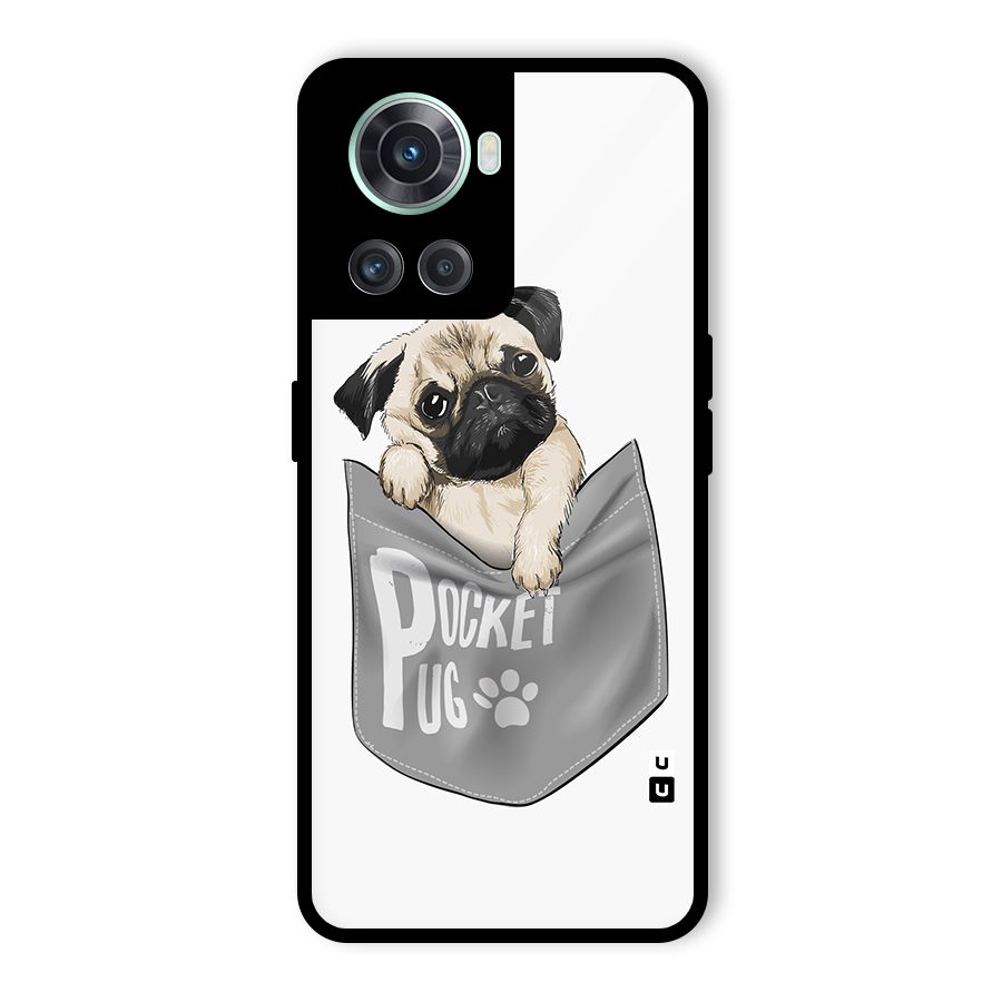Pocket Pug Glass Back Case for OnePlus 10R