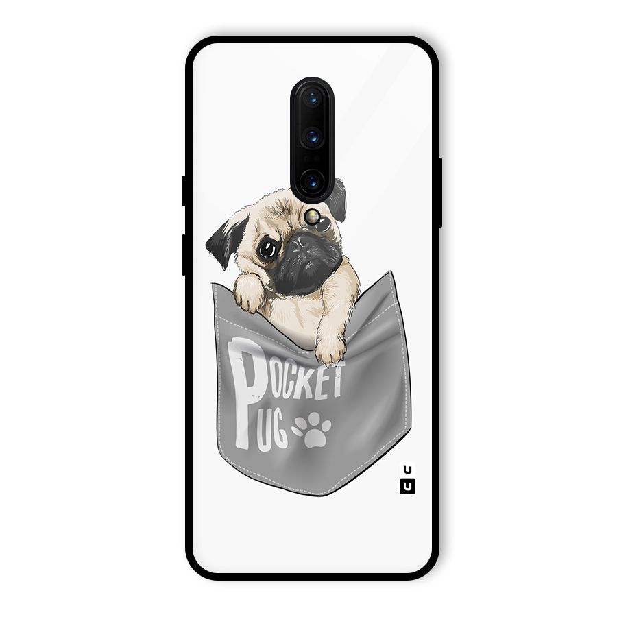 Pocket Pug Glass Back Case for OnePlus 7 Pro