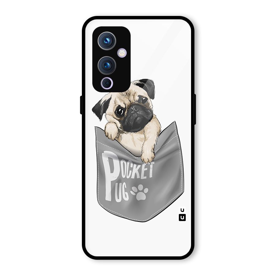 Pocket Pug Glass Back Case for OnePlus 9