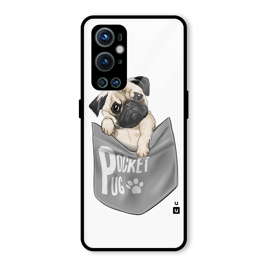 Pocket Pug Glass Back Case for OnePlus 9 Pro
