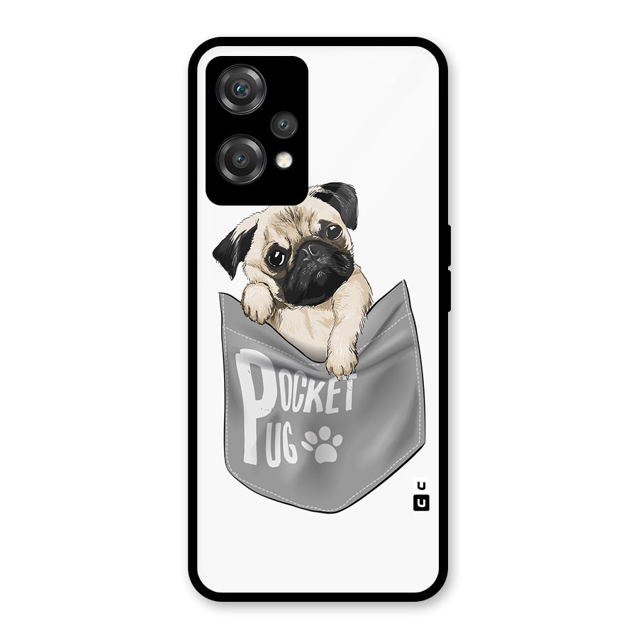 Pocket Pug Glass Back Case for OnePlus Nord CE 2 Lite 5G