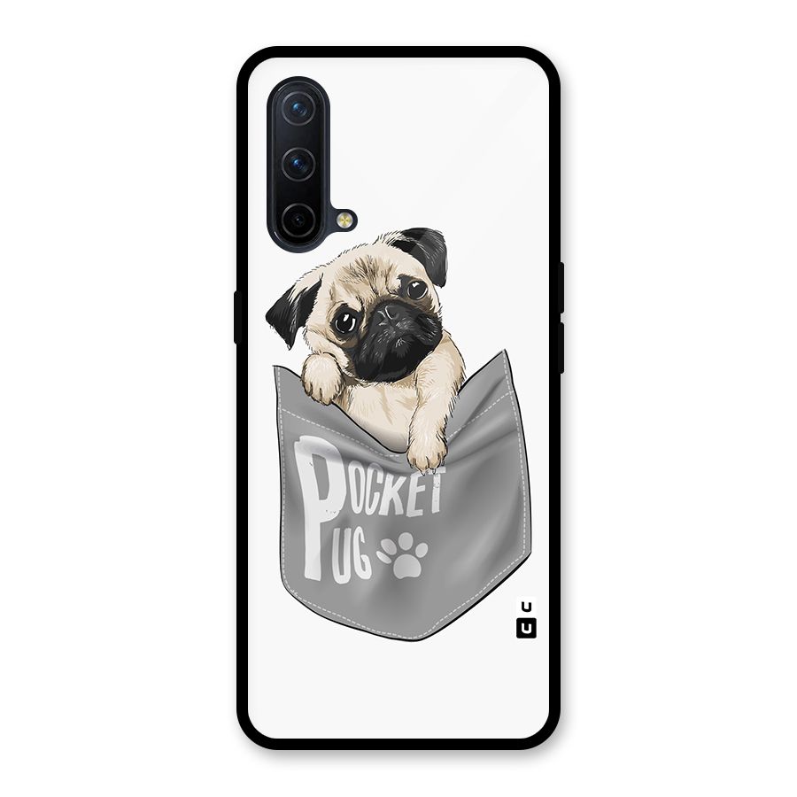 Pocket Pug Glass Back Case for OnePlus Nord CE 5G