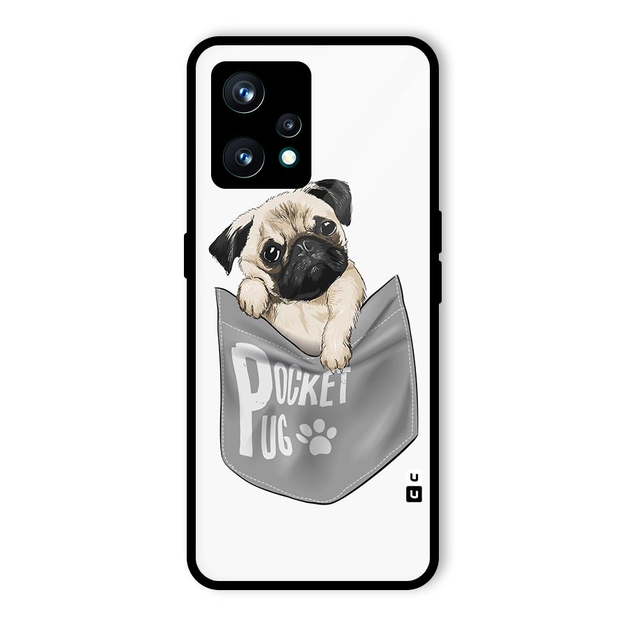 Pocket Pug Glass Back Case for Realme 9 Pro Plus 5G
