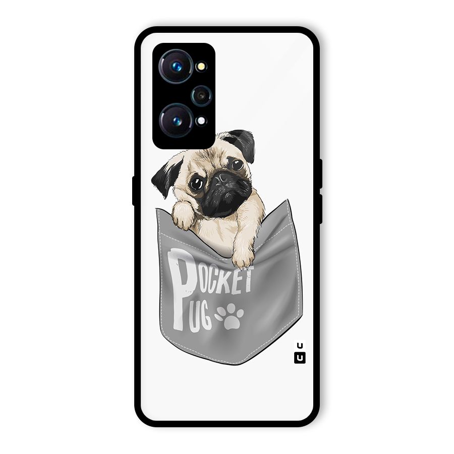 Pocket Pug Glass Back Case for Realme GT 2