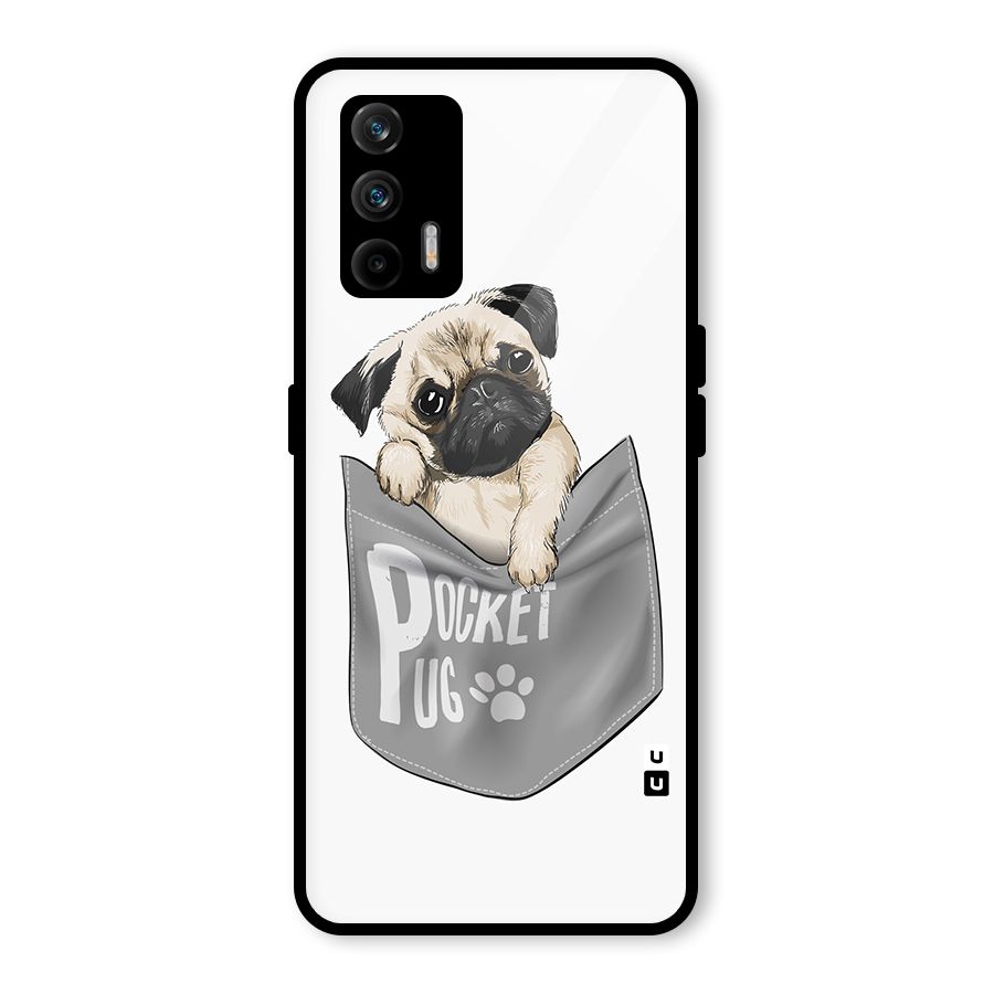 Pocket Pug Glass Back Case for Realme GT 5G