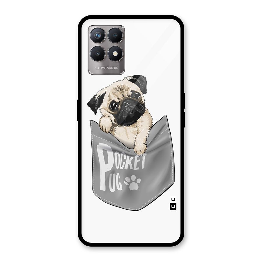 Pocket Pug Glass Back Case for Realme Narzo 50