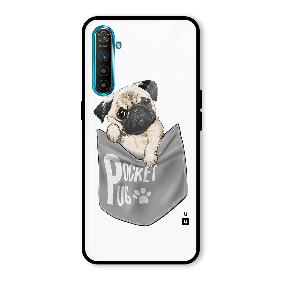 Pocket Pug Glass Back Case for Realme X2