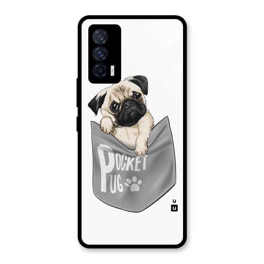 Pocket Pug Glass Back Case for Vivo iQOO 7 5G