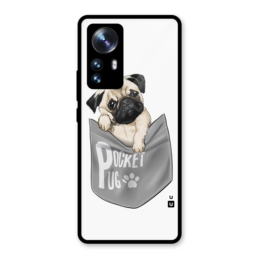 Pocket Pug Glass Back Case for Xiaomi 12 Pro