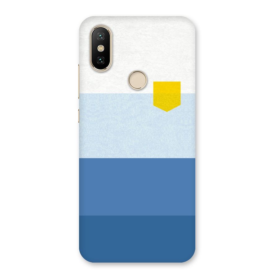 Pocket Stripes. Back Case for Mi A2