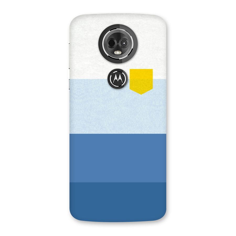 Pocket Stripes. Back Case for Moto E5 Plus