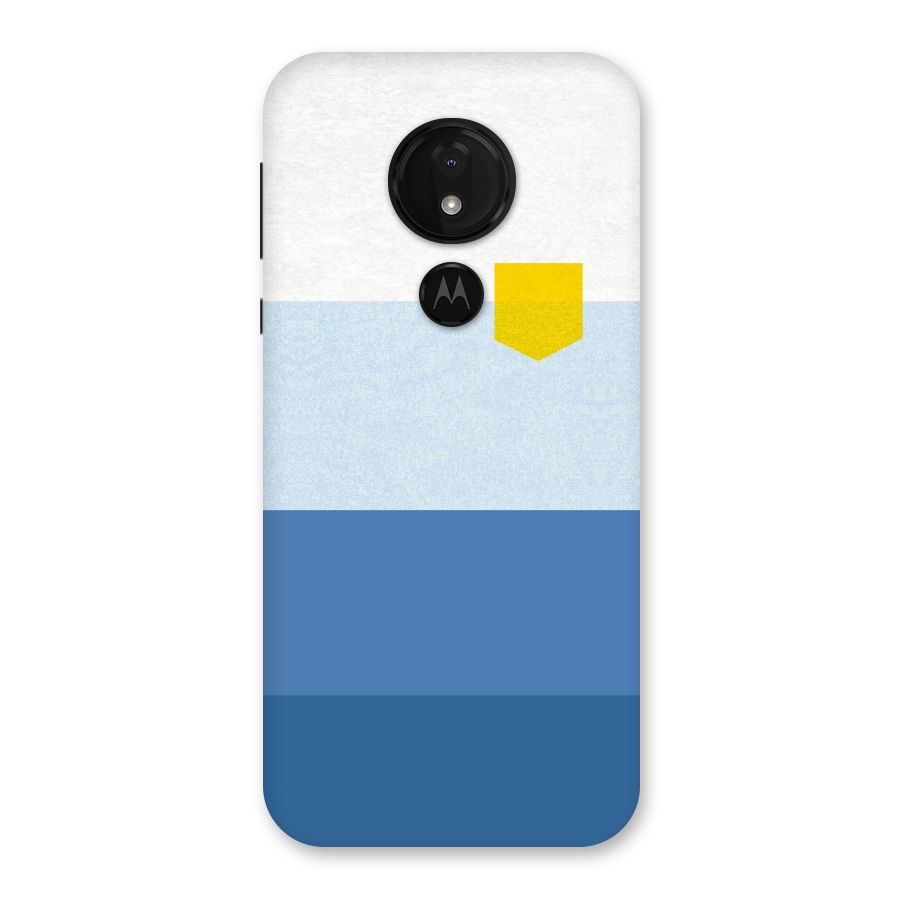 Pocket Stripes. Back Case for Moto G7 Power
