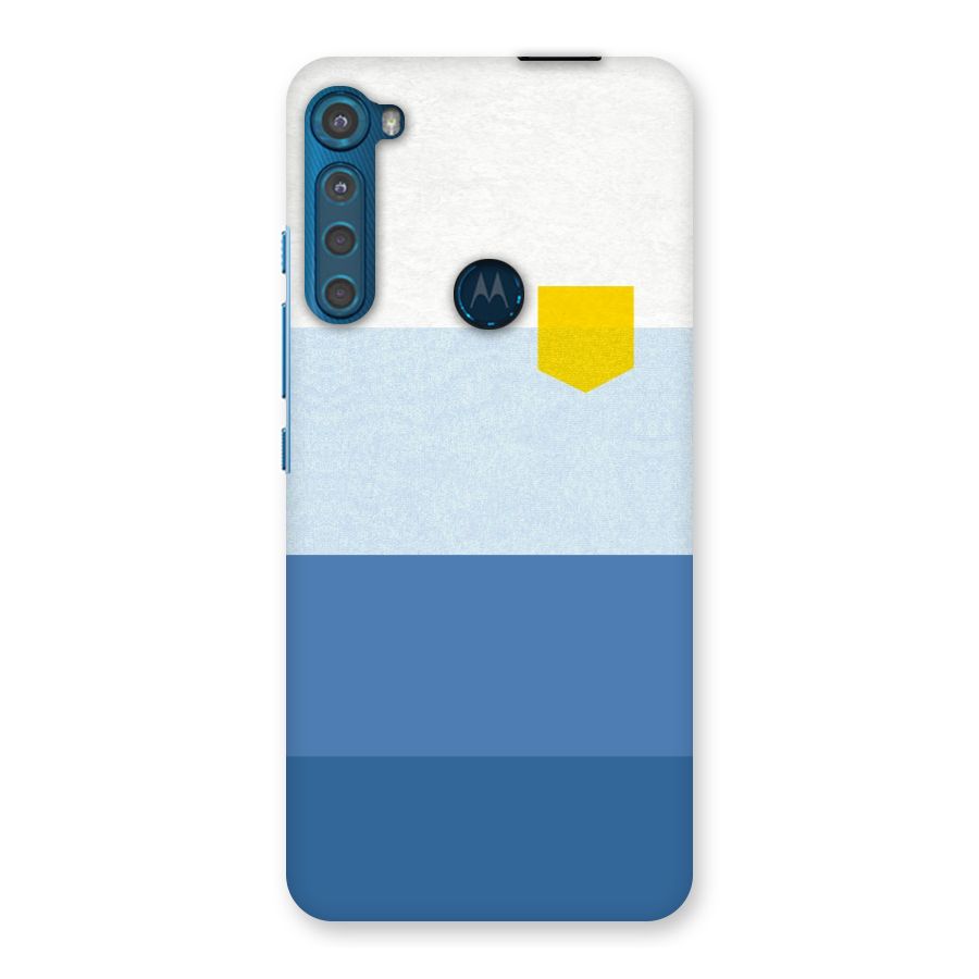 Pocket Stripes. Back Case for Motorola One Fusion Plus