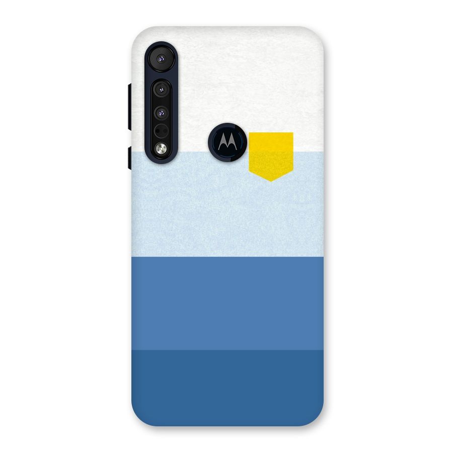Pocket Stripes. Back Case for Motorola One Macro