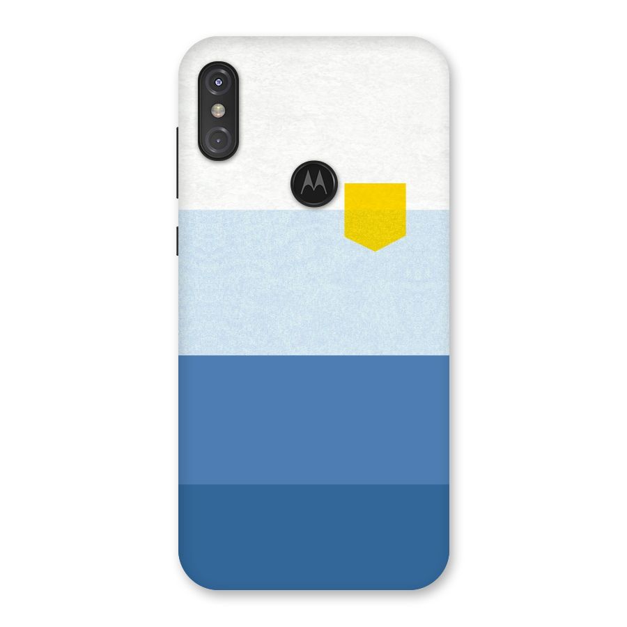 Pocket Stripes. Back Case for Motorola One Power