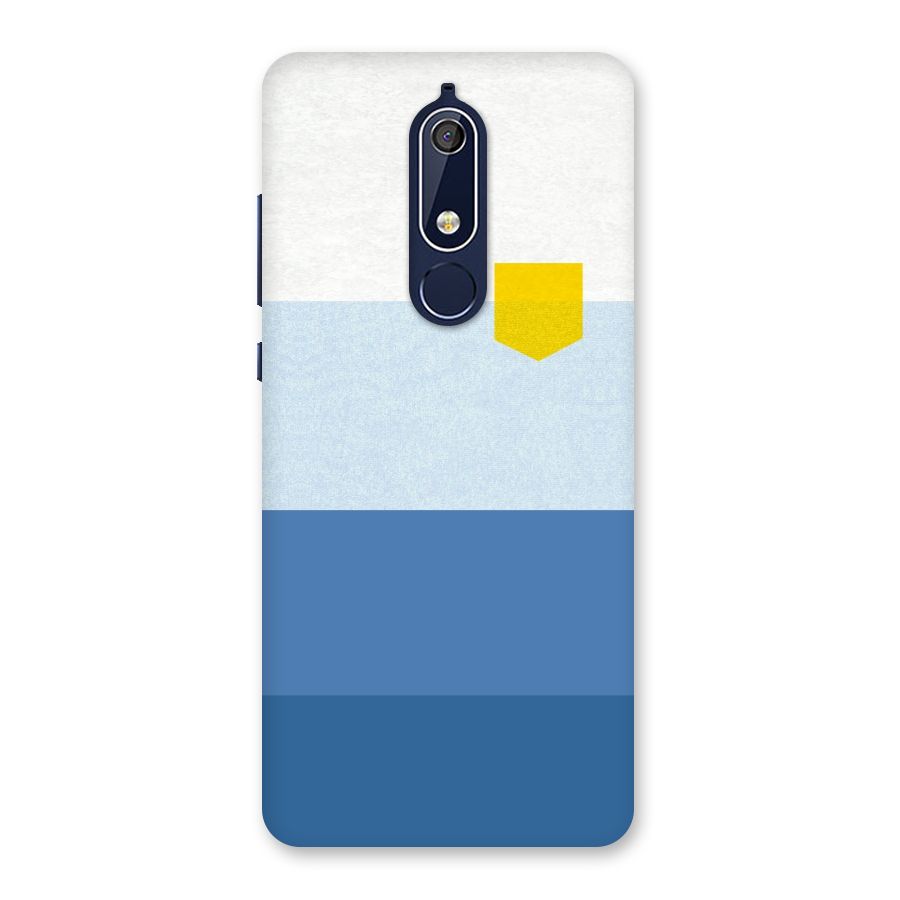 Pocket Stripes. Back Case for Nokia 5.1