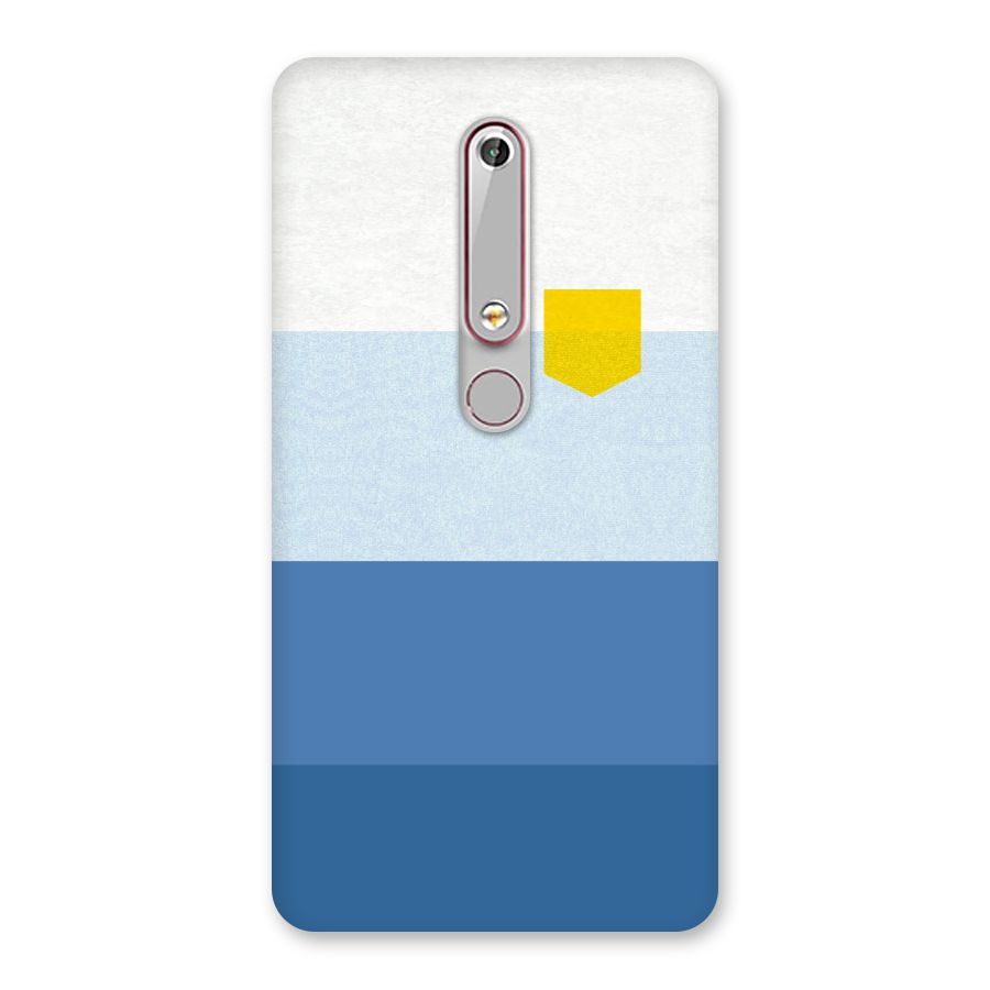 Pocket Stripes. Back Case for Nokia 6.1