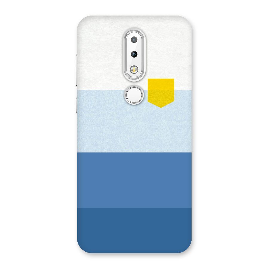 Pocket Stripes. Back Case for Nokia 6.1 Plus