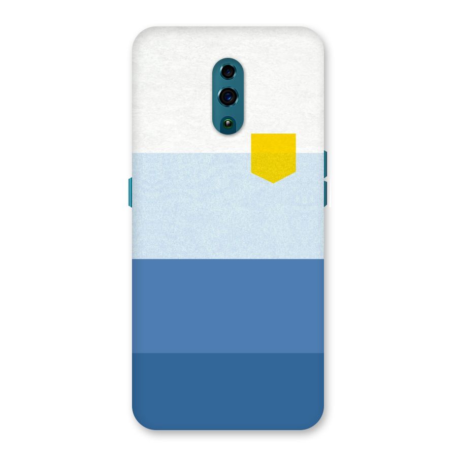 Pocket Stripes. Back Case for Oppo Reno