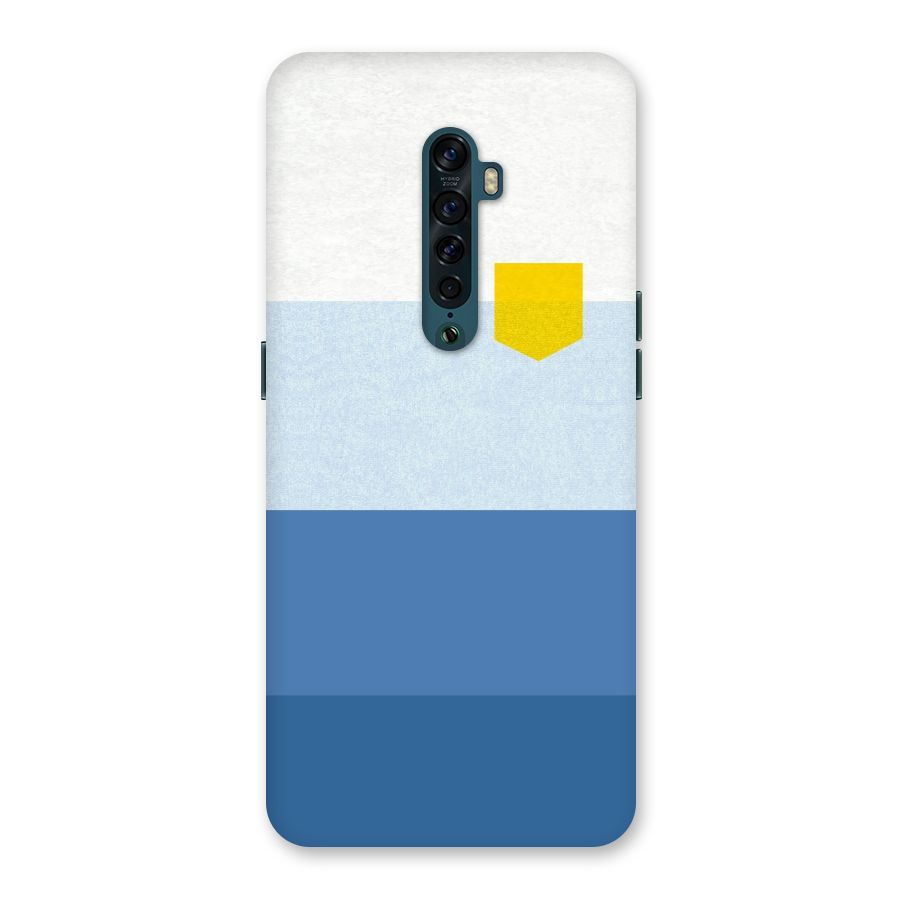 Pocket Stripes. Back Case for Oppo Reno2