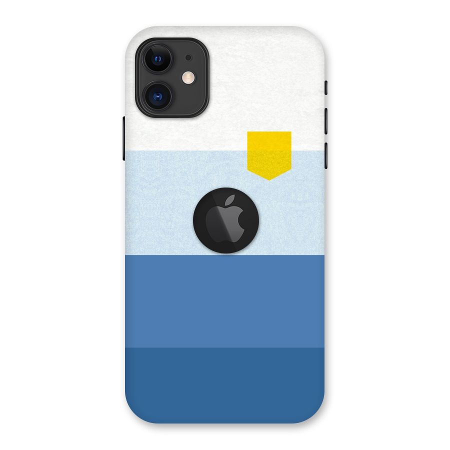 Pocket Stripes. Back Case for iPhone 11 Logo Cut