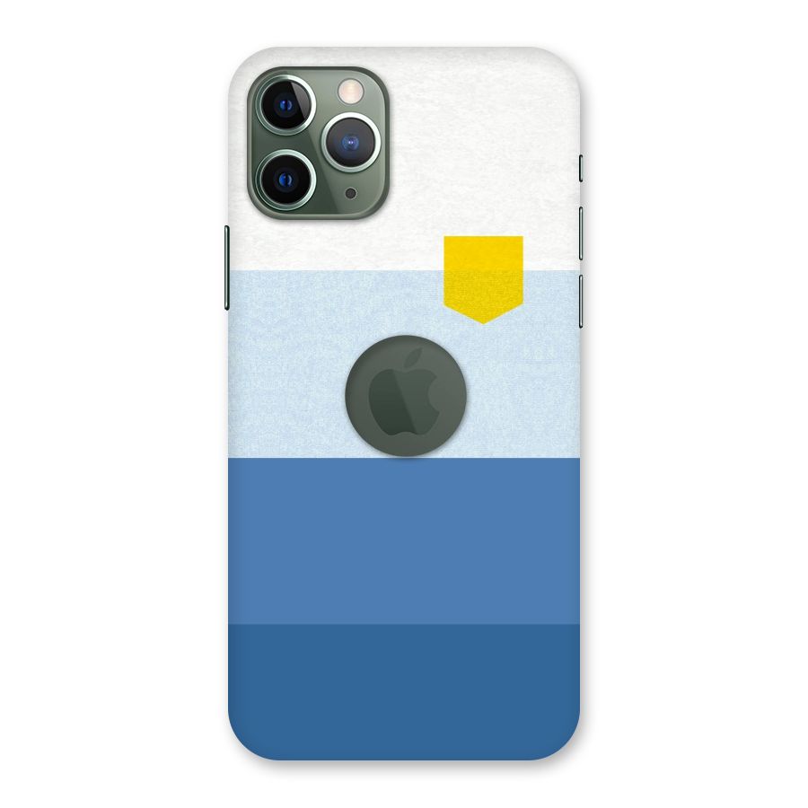 Pocket Stripes. Back Case for iPhone 11 Pro Logo  Cut